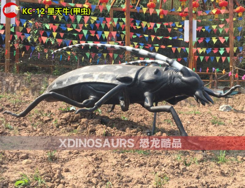 KC-12 仿真星天牛(甲蟲)模型