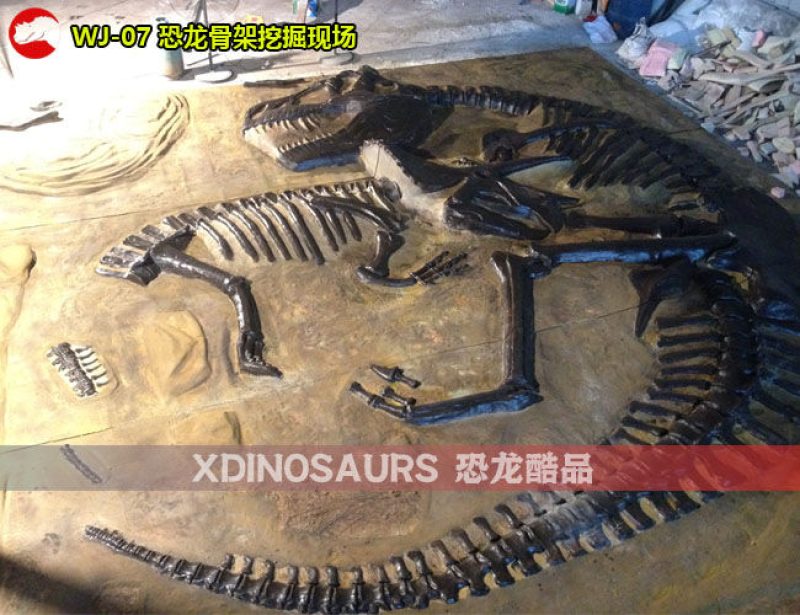WJ-07 恐龍挖掘現(xiàn)場復制品