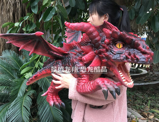 幼年仿真飛龍玩偶