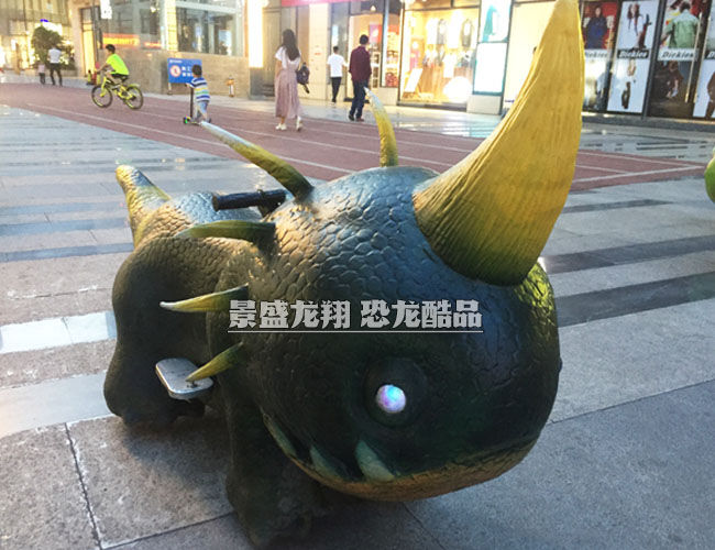 定制卡通怪獸電動車