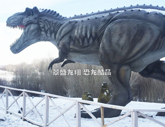 仿真恐龍防雪