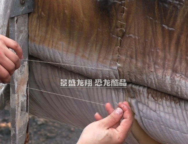 修復(fù)仿真恐龍皮膚