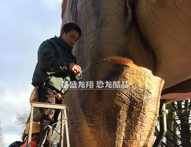 修復(fù)仿真恐龍皮膚