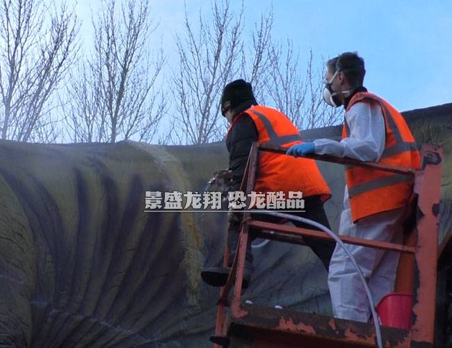 修復(fù)仿真恐龍皮膚